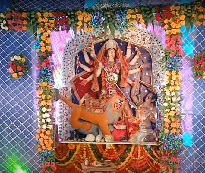 झाँसी में दुर्गा पूजा