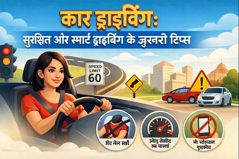 कार ड्राइविंग टिप्स | सुरक्षित ड्राइविंग