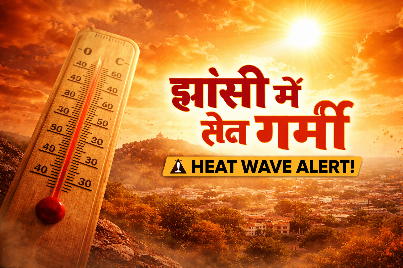 Jhansi heat wave alert