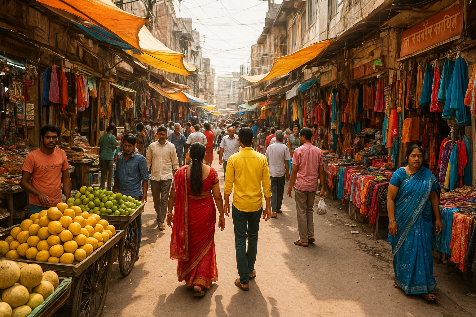 झाँसी का लोकल मार्केट